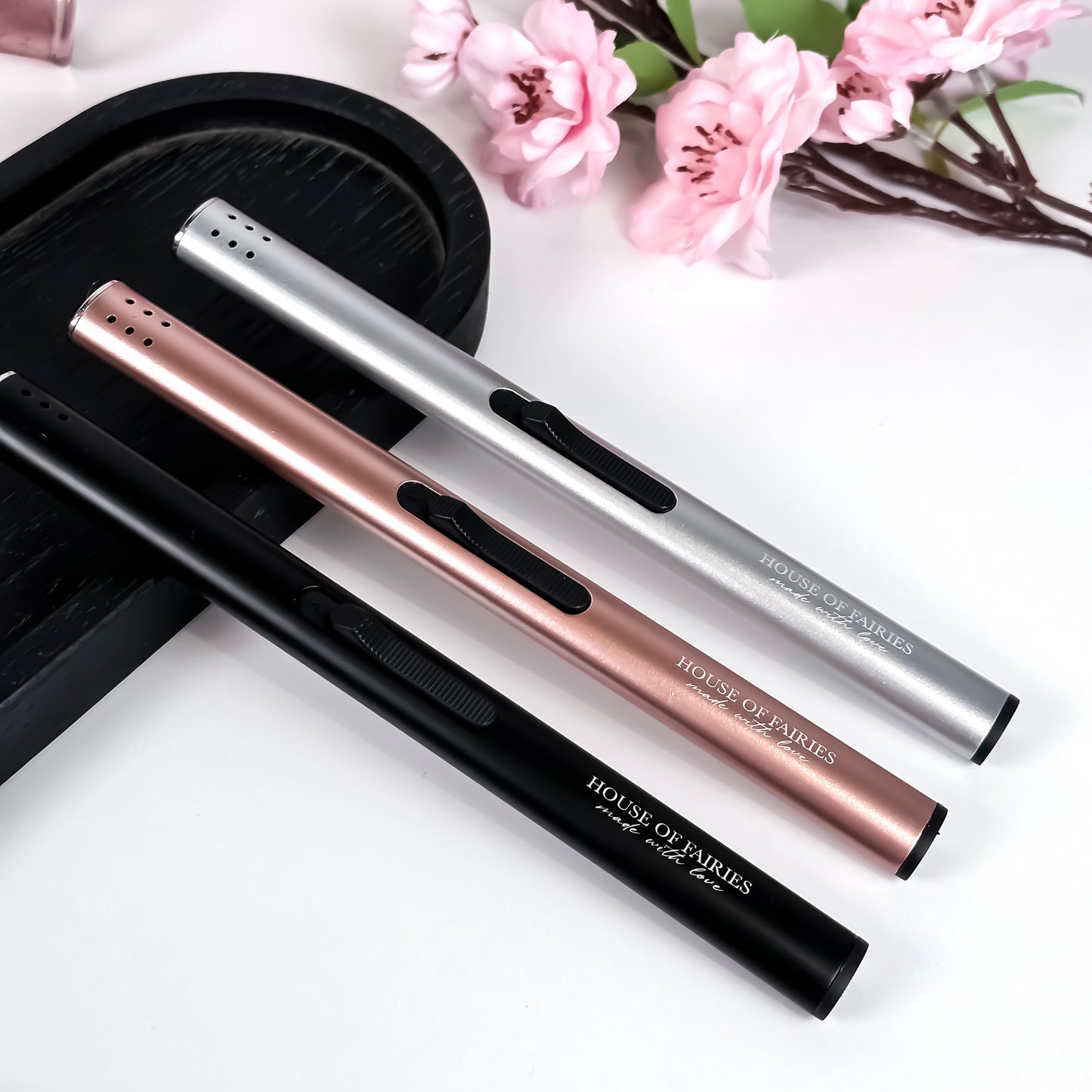 Elegant Long Lighter - Black