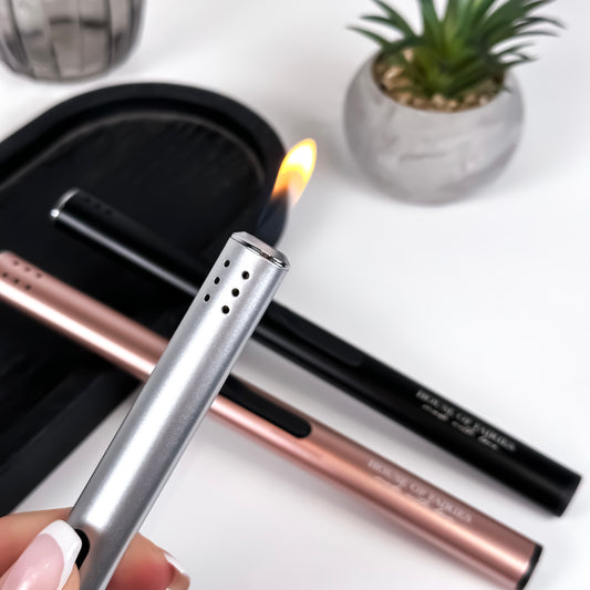 Elegant Long Lighter - Silver